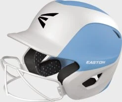 Easton Ghost Matte 2-Tone Fastpitch Batting Helmet -EASTON Shop Ghost Helmet Matte 2tone A168549CBWH 3qtr trans 3a99a928 e9d0 490a b690 ec62adf7f2af