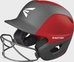Easton Ghost Matte 2-Tone Fastpitch Batting Helmet -EASTON Shop Ghost Helmet Matte 2tone A168549RDCH 3qtr trans a77b3ad0 64c5 4be9 9d7b 04256fbbac95