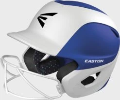Easton Ghost Matte 2-Tone Fastpitch Batting Helmet -EASTON Shop Ghost Helmet Matte 2tone A168549RYWH 3qtr trans e14a5997 387c 4343 8a8a 54096d8335f4