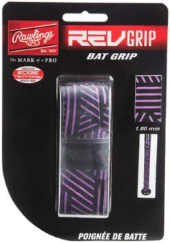 Rawlings RevGrip Replacement Bat Grip -EASTON Shop PurpleBlack