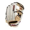 Wilson 2023 A2000 12" Fastpitch H12SS Glove - White/Blonde