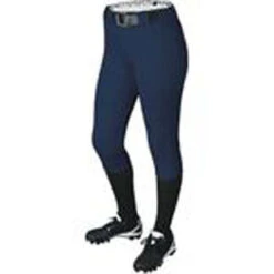 DeMarini Women's Fierce Belted Softball Pant -EASTON Shop fiercepantnavy
